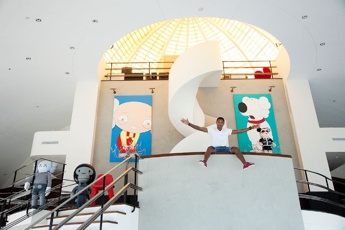 Inside Pharrell Williams' Art-Filled Miami Penthouse